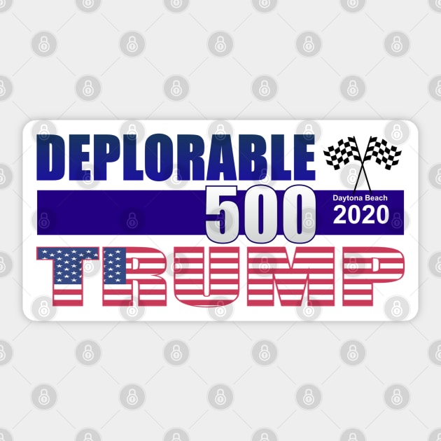 Deplorable 500 Trump Sticker by ThemedSupreme